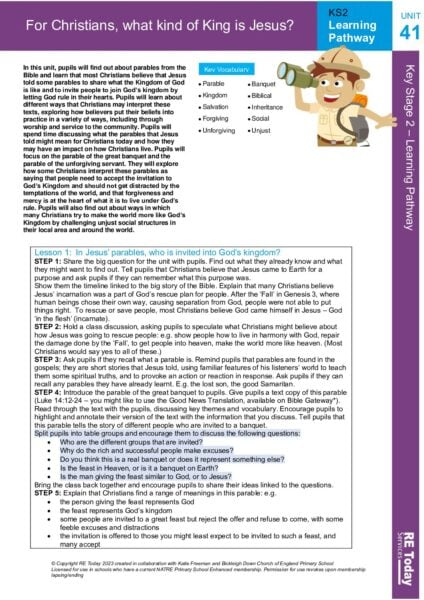 LP Y6 U41 For Christians what kind of king is Jesus pdf