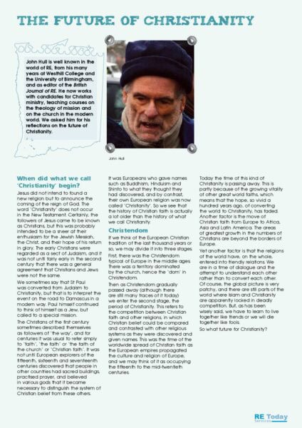 The future of Christianity pdf