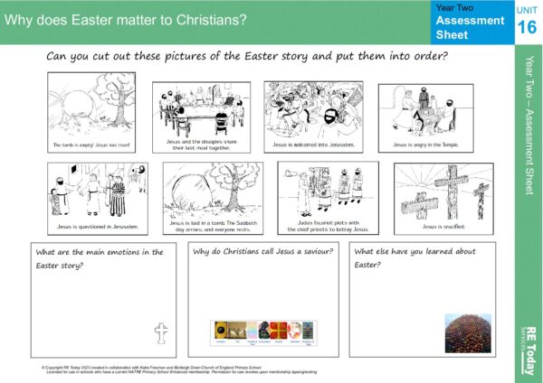 Y2 AS16 Why does Easter matter to Christians pdf