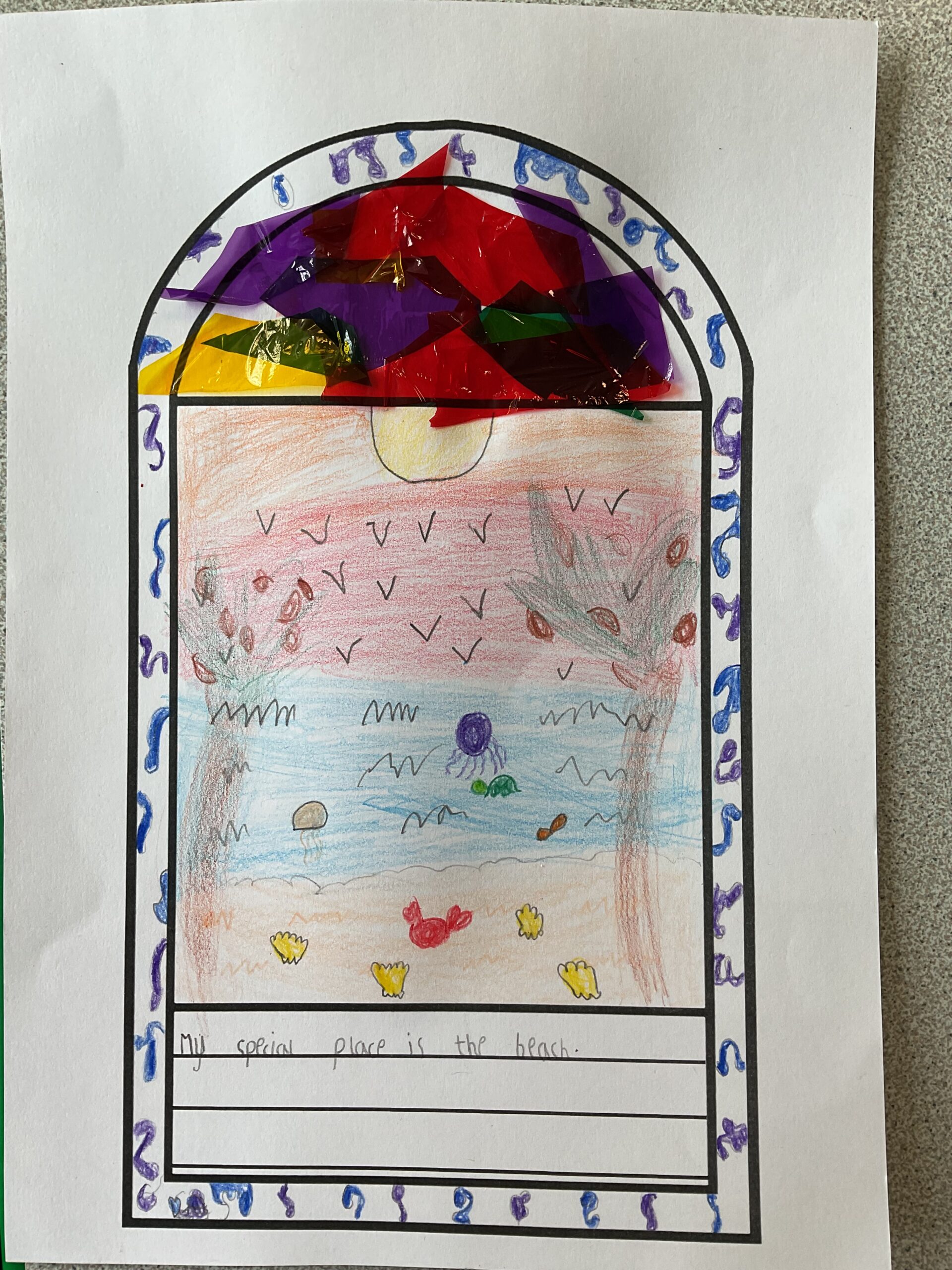 F5r4666 Pupil 9 1c Special Place Bailey Green Primary School