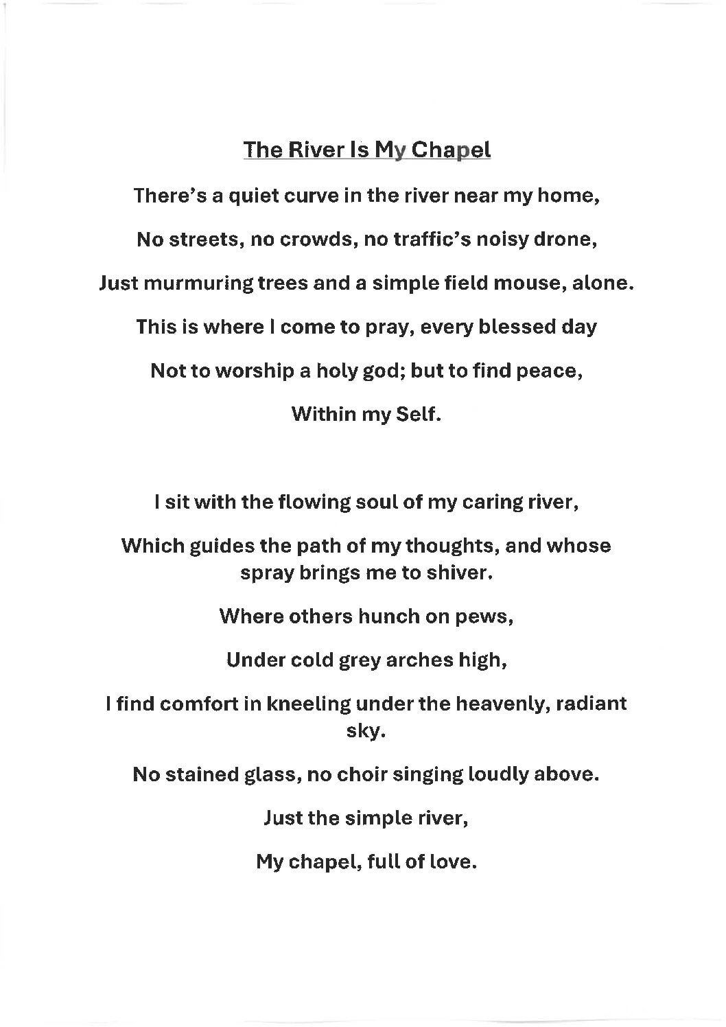 The River is my chapel pdf