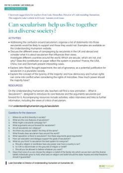Secularism Article Ret 44 1 Teacher Resource Pic