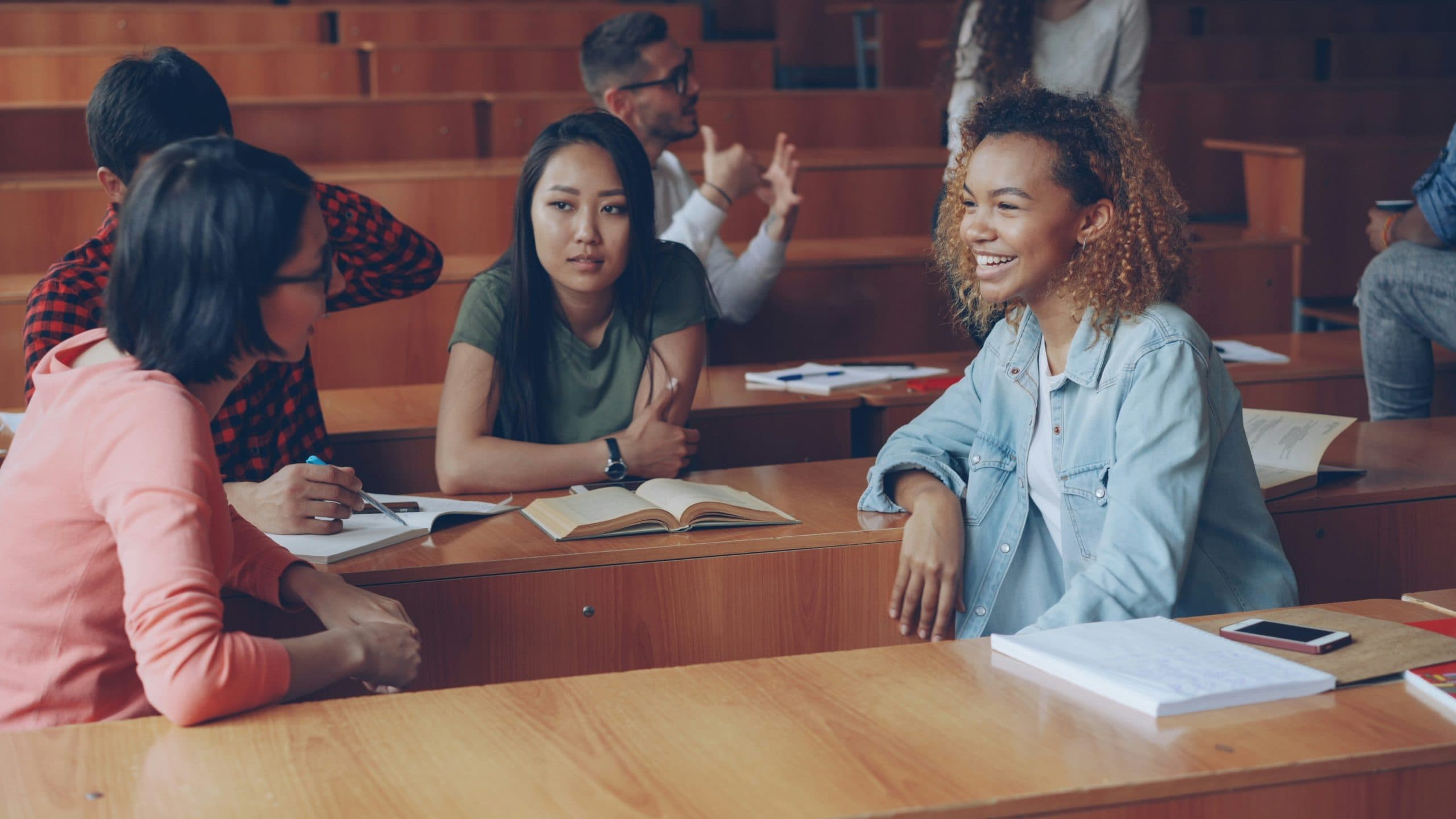 Young People Talking