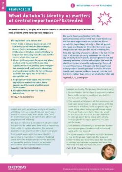 2.2b Bahai Matters Of Central Importance Extended Iw07 Pic