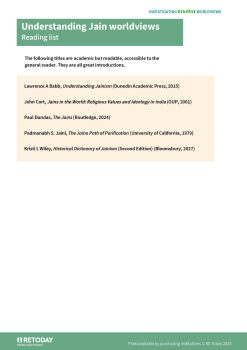 Jain Reading List Suggestions Pic